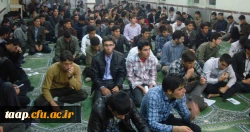 مراسم عزاداری در شب شهادت حضرت فاطمه الزهرا (س) برگزار شد :در شب شهادت بانوی دو عالم، سرور و پیشوای بانوان جهان هستی حضرت فاطمه الزهرا سلام الله علیها