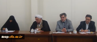 دومین جلسه شورای فرهنگی استانی پردیس های آذربایجان شرقی برگزار شد :