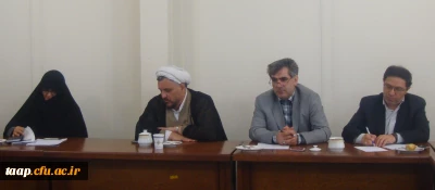 دومین جلسه شورای فرهنگی استانی پردیس های آذربایجان شرقی برگزار شد :