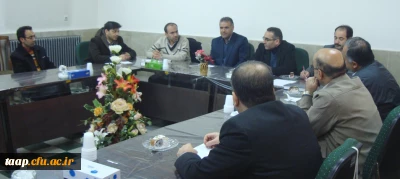 جلسه هم اندیشی مدیران مالی پردیس های سه استان  در پردیس برگزار شد.