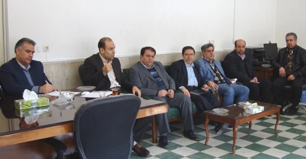 جلسه  ی شورای اداری