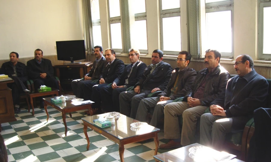 جلسه  ی شورای اداری