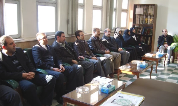 جلسه  ی شورای اداری