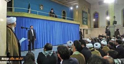 تجدید بیعت دانشجویان و کارکنان پردیس با رهبر معظم انقلاب اسلامی