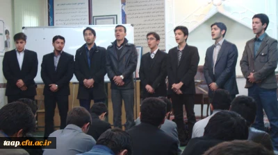 معارفه ی مسئول بسیج دانشجویی پردیس