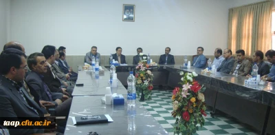 در نشست معاونت دفتر مرکزی حراست دانشگاه فرهنگیان با کارکنان پردیس علامه امینی(ره) تبریز مطرح شد:منویات مقام معظم رهبری مدظله العالی عامل رشد جهش گونه دانشگاه فرهنگیان است.