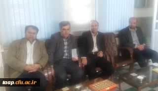 جلسه ریاست پردیس با کارکنان حوزه معاونت آموزشی