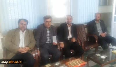 جلسه ریاست پردیس با کارکنان حوزه معاونت آموزشی