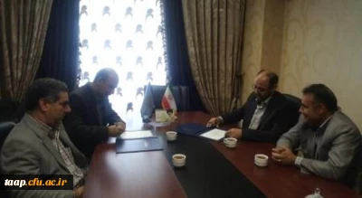 انعقاد تفاهم نامه همکاری بین پردیس علامه امینی(ره) دانشگاه فرهنگیان و دانشگاه پیام نور استان آذربایجان شرقی