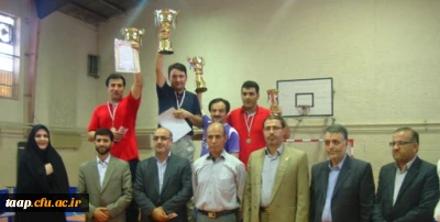 افتخار آفرینی  پردیس در مسابقات تنیس روی میز کارکنان، مدرسین و اعضای هیات علمی دانشگاه فرهنگیان:کسب عناوین 