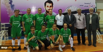 درخشش تیم فوتسال  پردیس در مسابقات ورزشی کارکنان، مدرسین و اعضای هیات علمی دانشگاه فرهنگیان:
کسب 