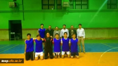 برگزاری مسابقه فوتسال بین دانشجویان پردیس علامه امینی