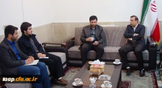 جلسه هماهنگی و هم اندیشی سرپرست استانی دانشگاه فرهنگیان بامسئولین بسیج برگزارشد