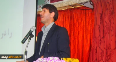 مراسمی به مناسبت هفته دفاع مقدس