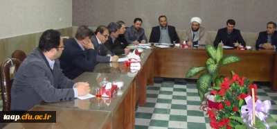 جلسه اعضای شورای کانون بسیج اساتید پردیس