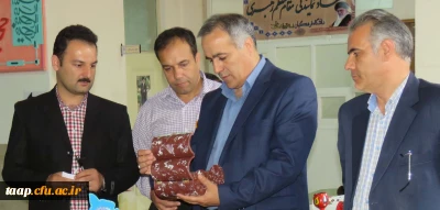 نمایشگاه آثار تجسمی و صنایع دستی جمعی از دانشجویان ناپیوسته علوم تربیتی  در پردیس علامه امینی برگزار شد