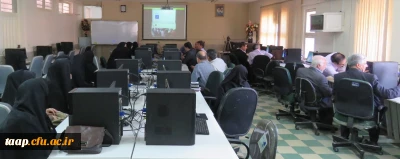 دوره آموزشی ثبت نمره و رسیدگی به اعتراضات  در سیستم جامع گلستان ویژه اساتید برگزار گردید.