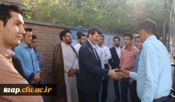 در قالب طرح پیمان با امام رئوف:

کاروان دانشجو معلمان پردیس علامه امینی تبریز عازم مشهد مقدس شد
 7