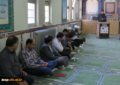 درپردیس علامه امینی (ره) دانشگاه فرهنگیان استان آذربایجان شرقی برگزار شد:
مراسم سالگرد فاجعه منا و به شهادت رسیدن زائران بیت الله الحرام