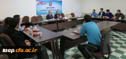 جلسه توجیهی داوطلبان شرکت در انتخابات شورای صنفی دانشجویان برگزار شد