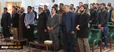 حضور عمران نزار حسین مدیر موسسه اسلامی تعلیم و تحقیقات آمریکا در پردیس علامه امینی(ره)