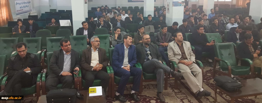 حضور عمران نزار حسیندر پردیس علامه امینی