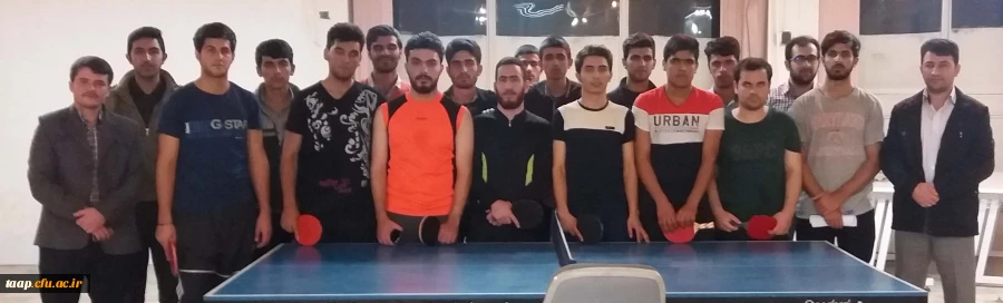 برگزاری مسابقات تنیس روی میز  جشنواره ورزشی گرامیداشت هفته تربیت بدنی