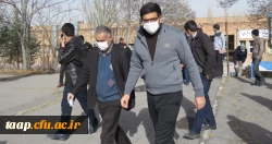 پویش پاکسازی محوطه پردیس علامه امینی(ره)