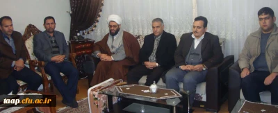 گرامیداشت یاد خاطره شهید سعید دباغ با حضور در منزل آن شهید بزرگوار