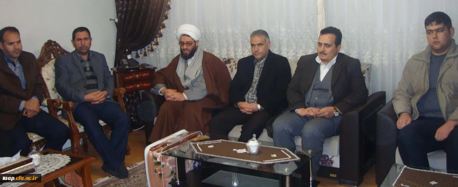 گرامیداشت یاد خاطره شهید سعید دباغ با حضور در منزل آن شهید بزرگوار