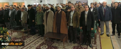 مراسم گرامیدشت روز بصیرت و تجدید میثاق با ولایت در پردیس علامه امینی (ره)