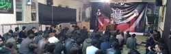 مراسم عزاداری ایام فاطمیه درپردیس علامه امینی(ره) برگزار شد