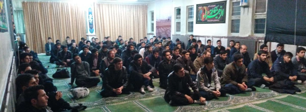 مراسم عزاداری ایام فاطمیه درپردیس علامه امینی(ره) برگزار شد