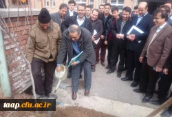 برگزاری مراسم روز درختکاری در پردیس علامه امینی(ره)