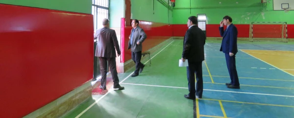 نصب دیوارپوش های ایمن سالن ورزشی الغدیر