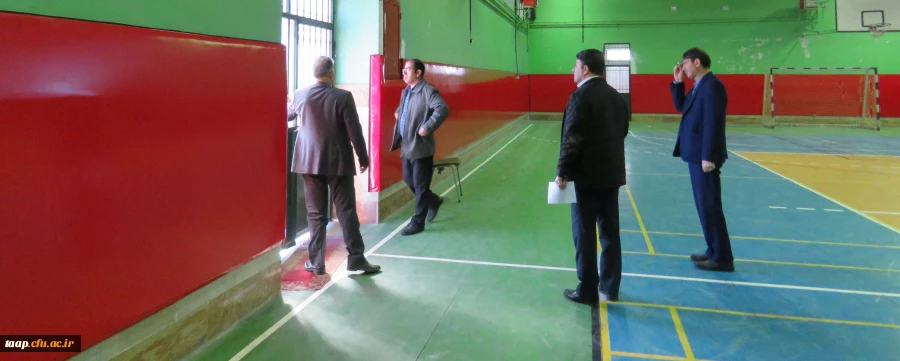 نصب دیوارپوش های ایمن سالن ورزشی الغدیر