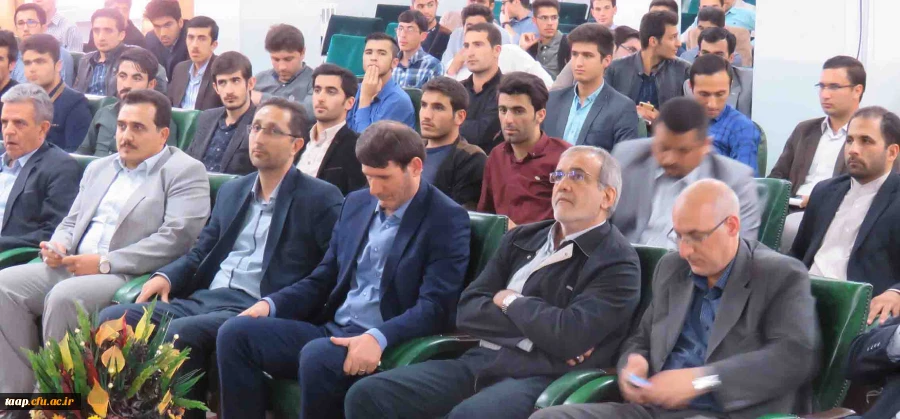 حضور نائب رئیس مجلس شورای اسلامی در پردیس علامه امینی(ره)