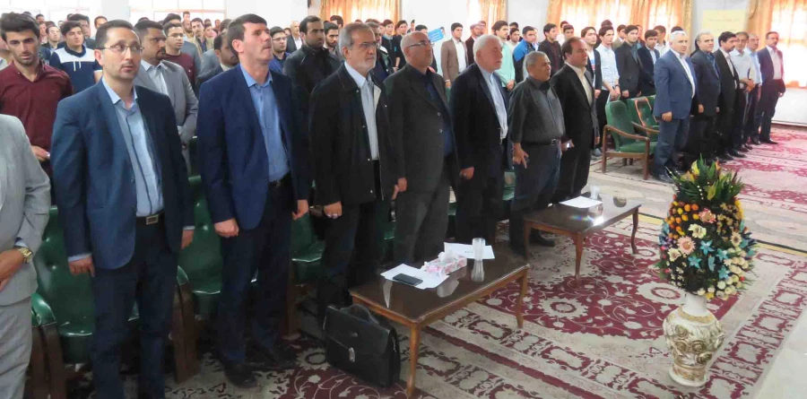 حضور نائب رئیس مجلس شورای اسلامی در پردیس علامه امینی(ره)