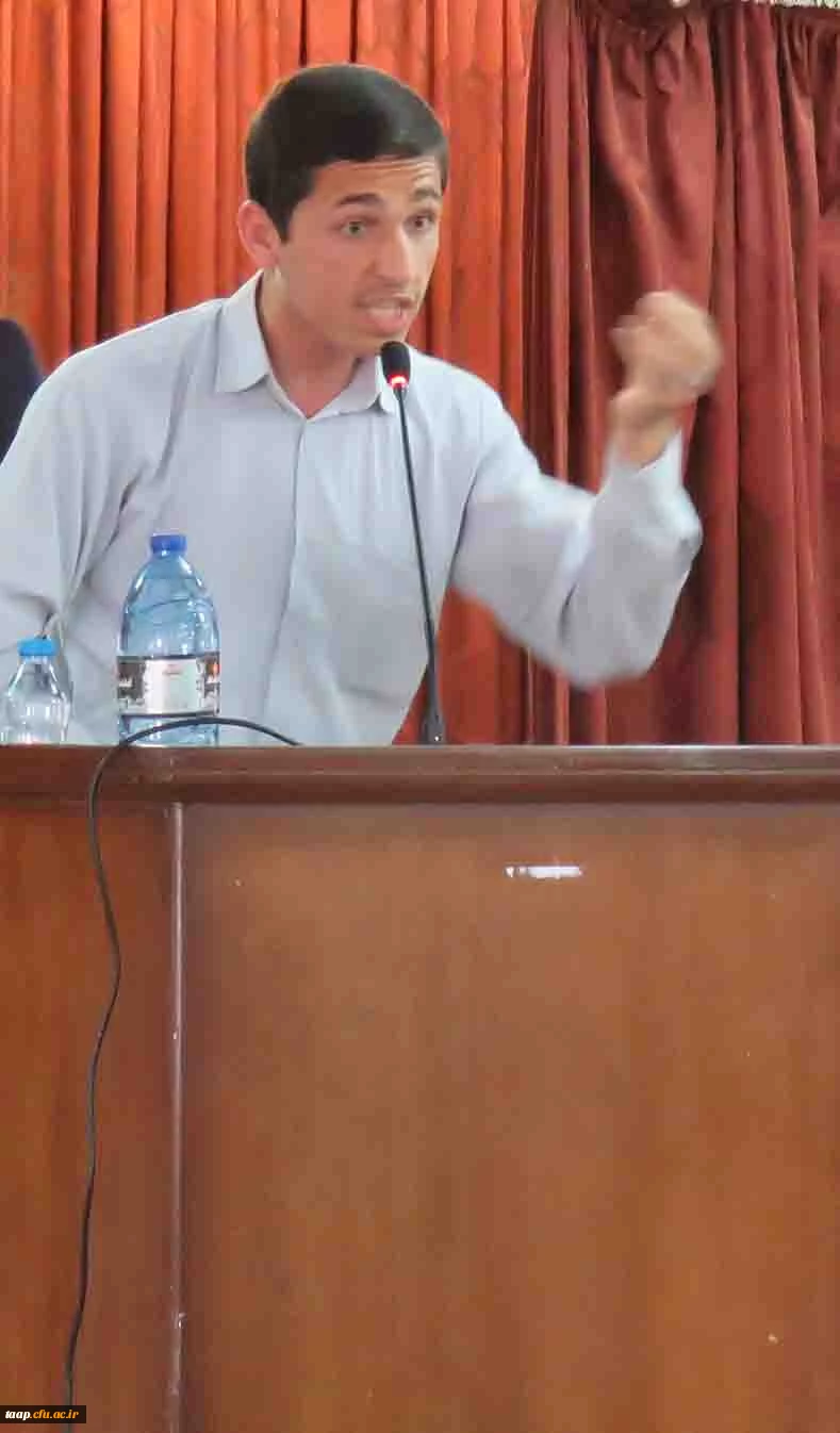 حضور نائب رئیس مجلس شورای اسلامی در پردیس علامه امینی(ره)