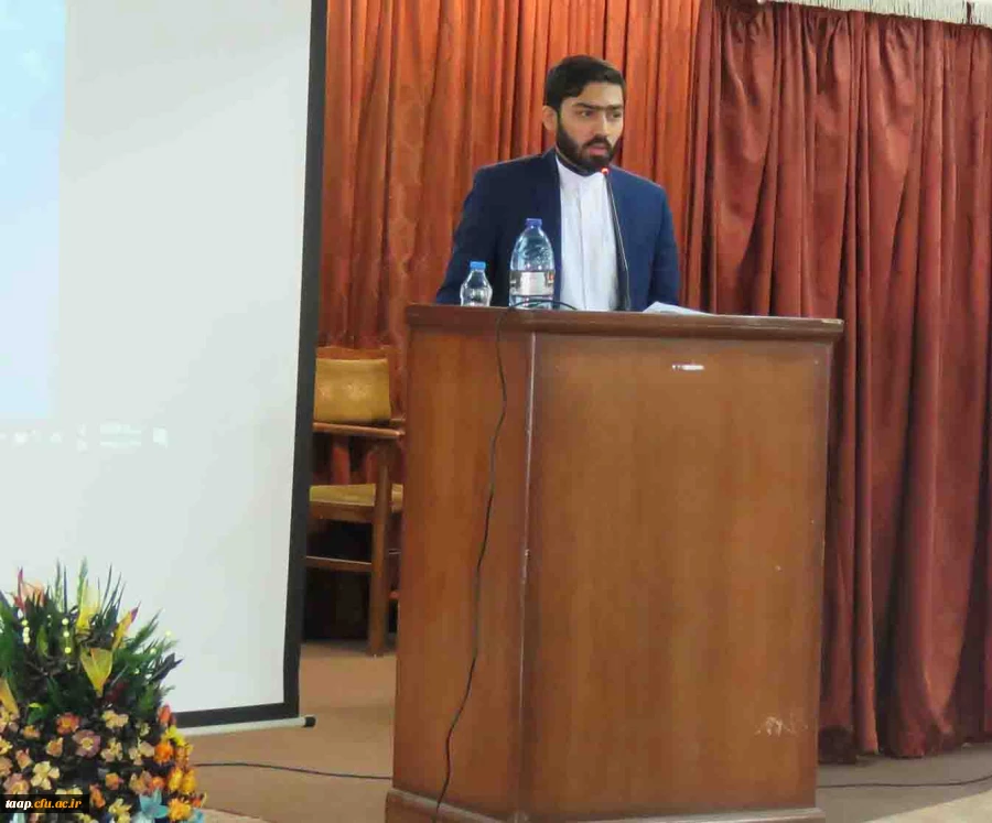 حضور نائب رئیس مجلس شورای اسلامی در پردیس علامه امینی(ره)