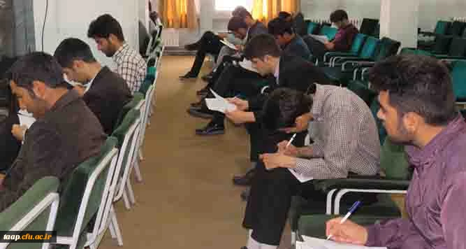 مرحله استانی رشته های قرآنی بیست و هفتمین جشنواره فرهنگی اجتماعی دانشجو معلمان دانشگاه فرهنگیان برگزار شد 5