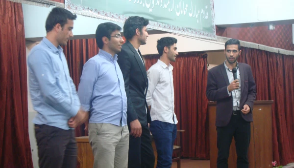 مراسم جنگ شادی به مناسبت هفته خوابگاه ها