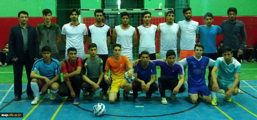 مسابقات فوتسال بین منتخب خوابگاه ها