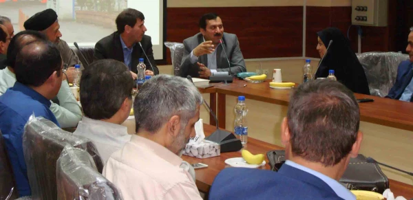 مراسم معارفه دکتر جواد حاجی علیزاده به عنوان سرپرست پردیس علامه امینی(ره)