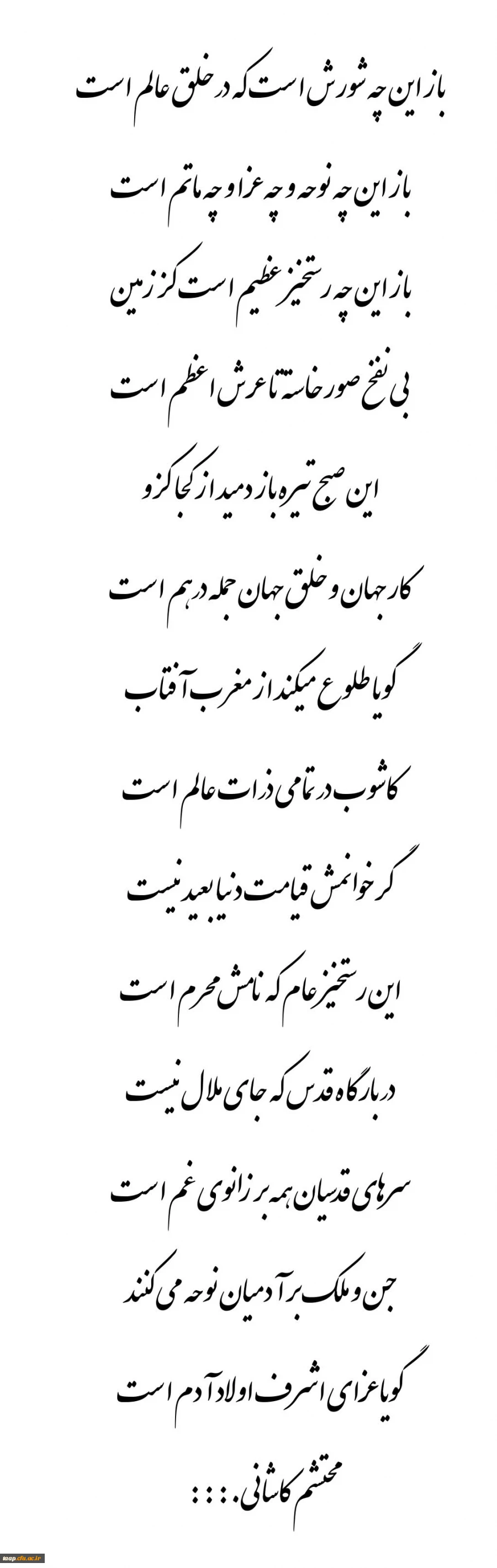 باز این جه شورش است