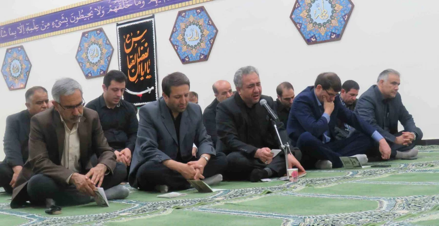 مراسم پرفیض زیارت عاشورا