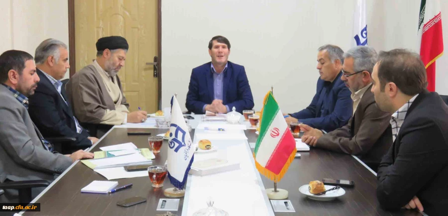 جلسه ستاد اقامه نماز پردیس علامه امینی(ره) دانشگاه فرهنگیان آذربایجان شرقی