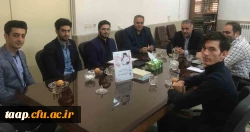 نشست صمیمی هیئت رئیسه پردیس علامه امینی(ره)با اعضای شورای مرکزی انجمن اسلامی دانشجو معلمان