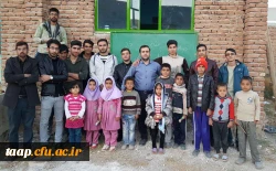 اردوی جهادی دوروزه در شهرستان مراغه،روستای محروم جمال آباد