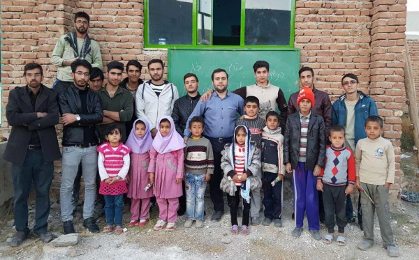 اردوی جهادی دوروزه در شهرستان مراغه،روستای محروم جمال آباد